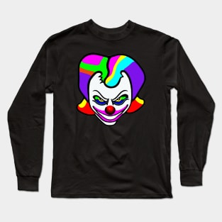 Circus Clown Long Sleeve T-Shirt